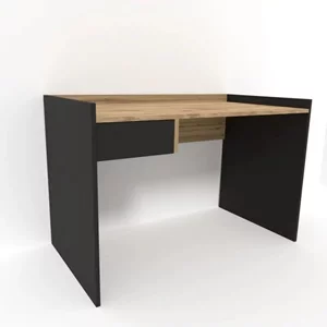 Image Письменный стол Smartex M3 130 Черный/Темный Дуб
