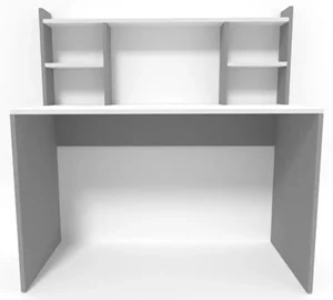 Image Письменный стол Smartex M4 100 Белый/Графит