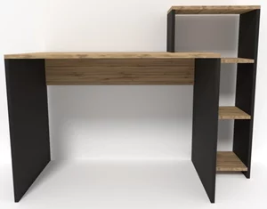 Image Письменный стол Smartex M2 110 Черный/Темный Дуб