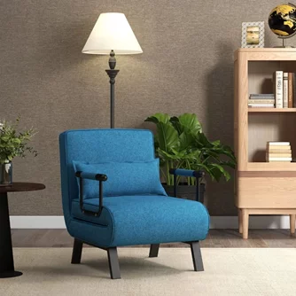 Fotoliu Costway HV10417BL Blue