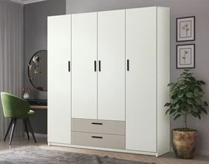 Image Шкаф Modern Andi 160 White/Cashmere