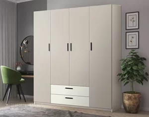 Image Шкаф Modern Andi 160 Cashmere/White