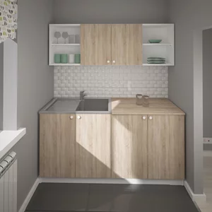 Image Кухня Haaus Sena 1.6m White/Sonoma Oak