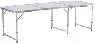 Стол GardenLine OXE8242 White/Silver