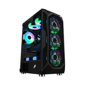 Image Carcasă 1STPLAYER X6 w/o PSU BLACK
