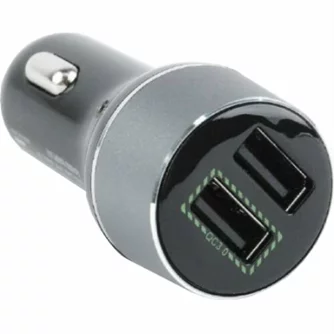 Incarcator EnerGenie EG-U2QC3-CAR-01 Black