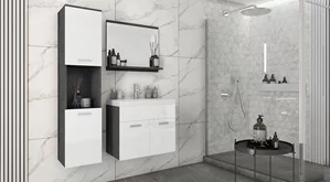 Image Комплект мебели Bratex Montreal Matera/White Gloss
