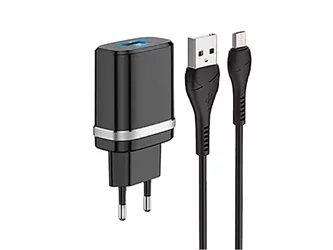 Incarcator Xpower Charger + Micro-USB Cable Black