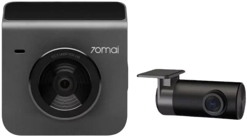 Image Видеорегистратор 70mai A400 Dash Cam with RC09 Rear cam Gray