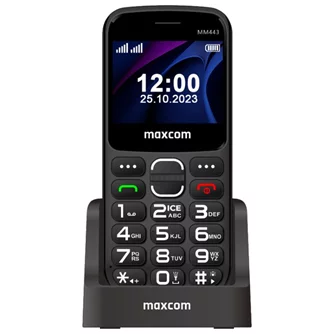 Мобильный телефон Maxcom MM443 Black