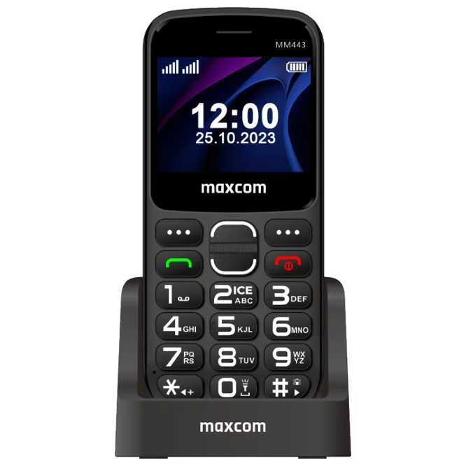 Image Мобильный телефон Maxcom MM443 Black