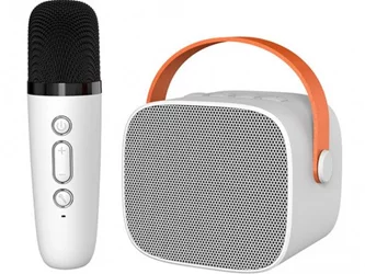 Портативный караоке-комплект HELMET P2 6W White