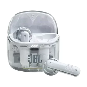 Căști JBL Tune Flex White Ghost Edition