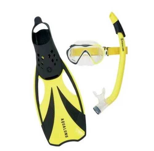 Image Set pentru inot AquaLung COMPASS S Black Yellow