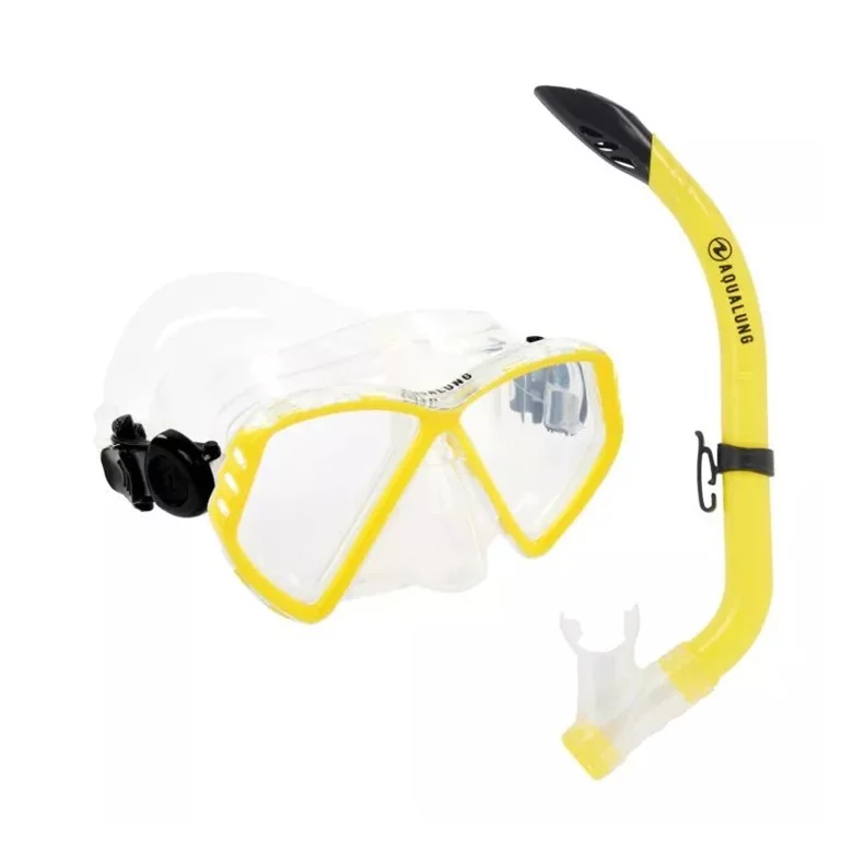 Image Set pentru inot Aqualung Cub Combo SN Yellow