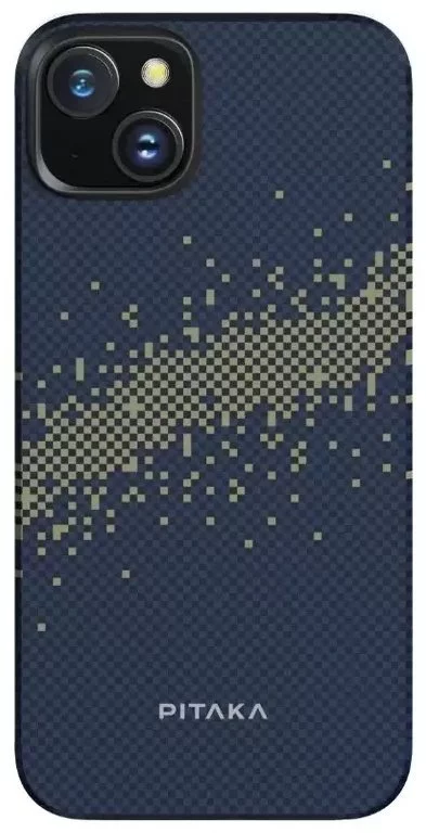 Image Чехол Pitaka MagEZ Case 4 for iPhone 15 Milky way galaxy