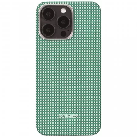 Image Husă Pitaka MagEZ Case 5 for iPhone 15 Pro 6.1" Green