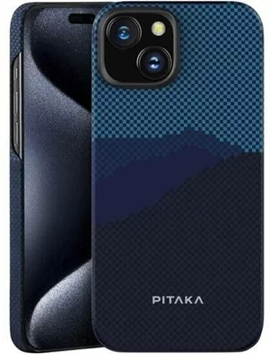 Image Чехол Pitaka MagEZ Case 4 for iPhone 15 Plus Blue