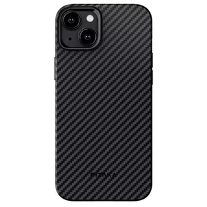 Image Чехол Pitaka MagEZ Case Pro 4 for iPhone 15 Plus Black/Grey Twill 1500D