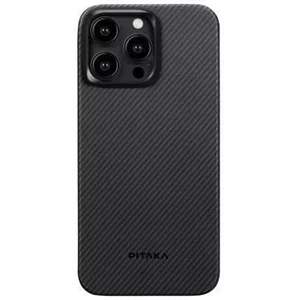 Image Чехол Pitaka MagEZ 4 iPhone 15 Pro Max Black/Grey