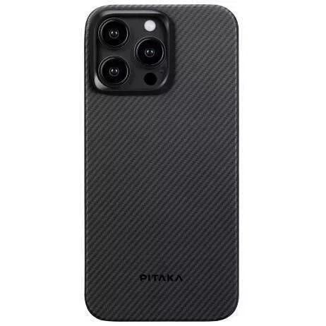 Image Чехол Pitaka MagEZ 4 iPhone 15 Pro Max Black/Grey