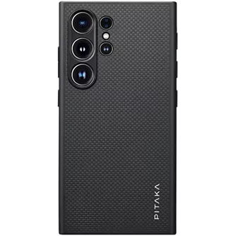Husă Pitaka MagEZ Case Pro 4 For Galaxy S24 Ultra Black/Grey