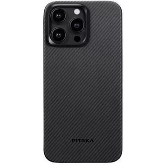 Чехол Pitaka MagEZ Case 4 for iPhone 15 Pro Black/Grey Twill 600D