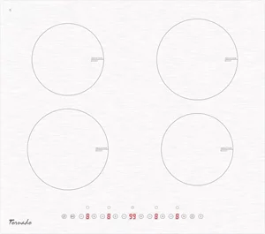 Image Индукционная варочная панель Tornado GTR600NLP Induction White