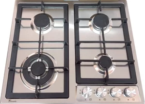 Image Plita de gaz Tornado TEXTURE 6041 Iron Inox