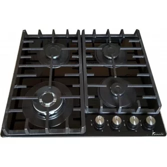 Plită incorporabilă cu gaz Tornado TRC NL604 BL