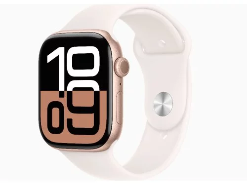 Image Умные часы Apple Watch Series 10 GPS+LTE 46mm MWY73 Rose Gold Aluminum Light Blush Sport M/L