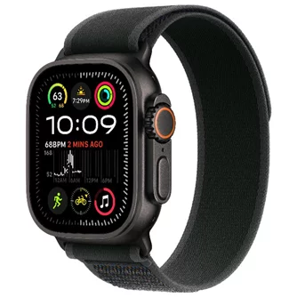 Ceas inteligent Apple Watch Ultra 2 GPS+LTE 49mm MX4V3 Black Titanium/Black Trail Loop M/L