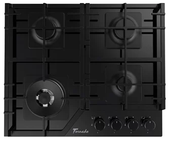 Plită de gaz Tornado TRCB-1460 BL GL