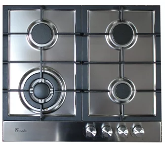 Plita de gaz Tornado TR-4033 Inox (Textured)