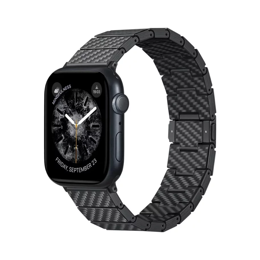 Image Curea Pitaka Modern Carbon Fiber Watch Bands