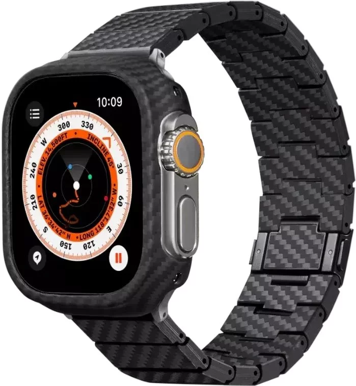 Image Curea Pitaka Modern Carbon Fiber Watch Bands AWB2307