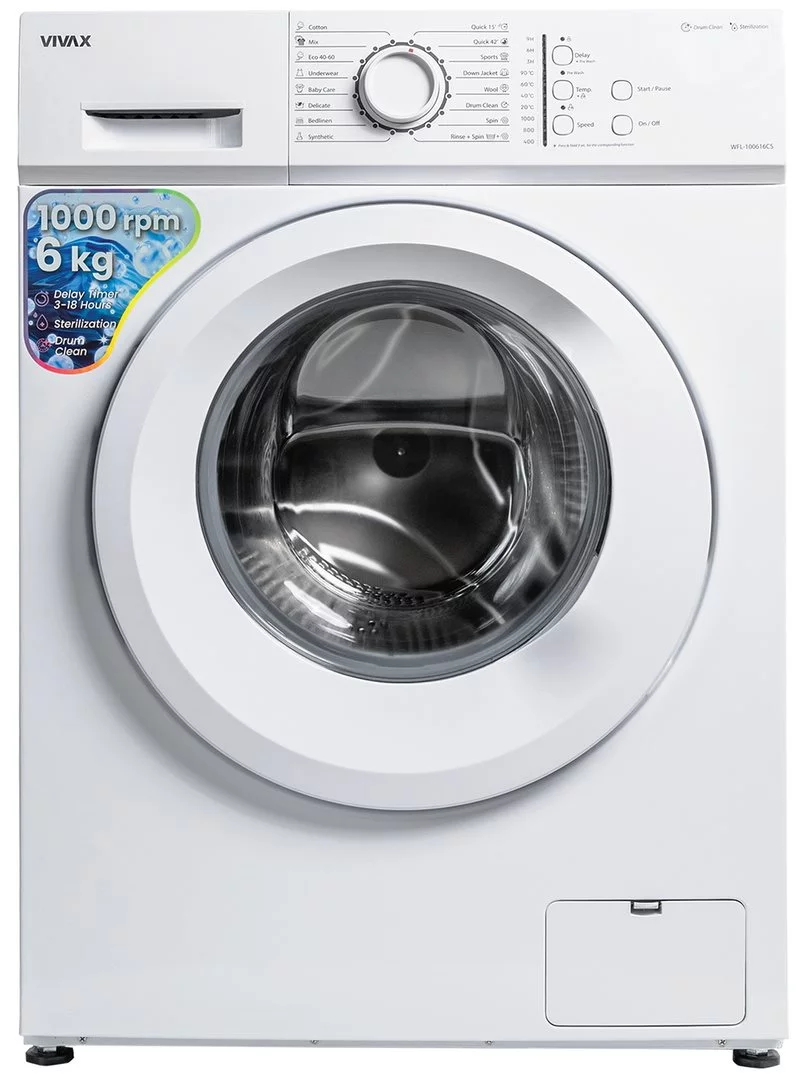 Image Mașina de spălat rufe VIVAX WFL-100616CS