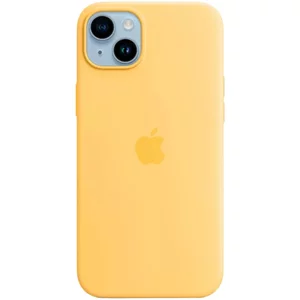 Image Чехол Apple Original iPhone 14 Plus Silicone Case with MagSafe Sunglow