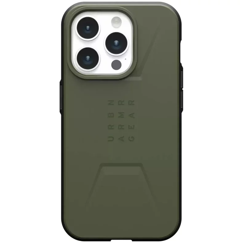 Image Husă UAG for Apple iPhone 15 Pro Civilian Magsafe Olive Drab
