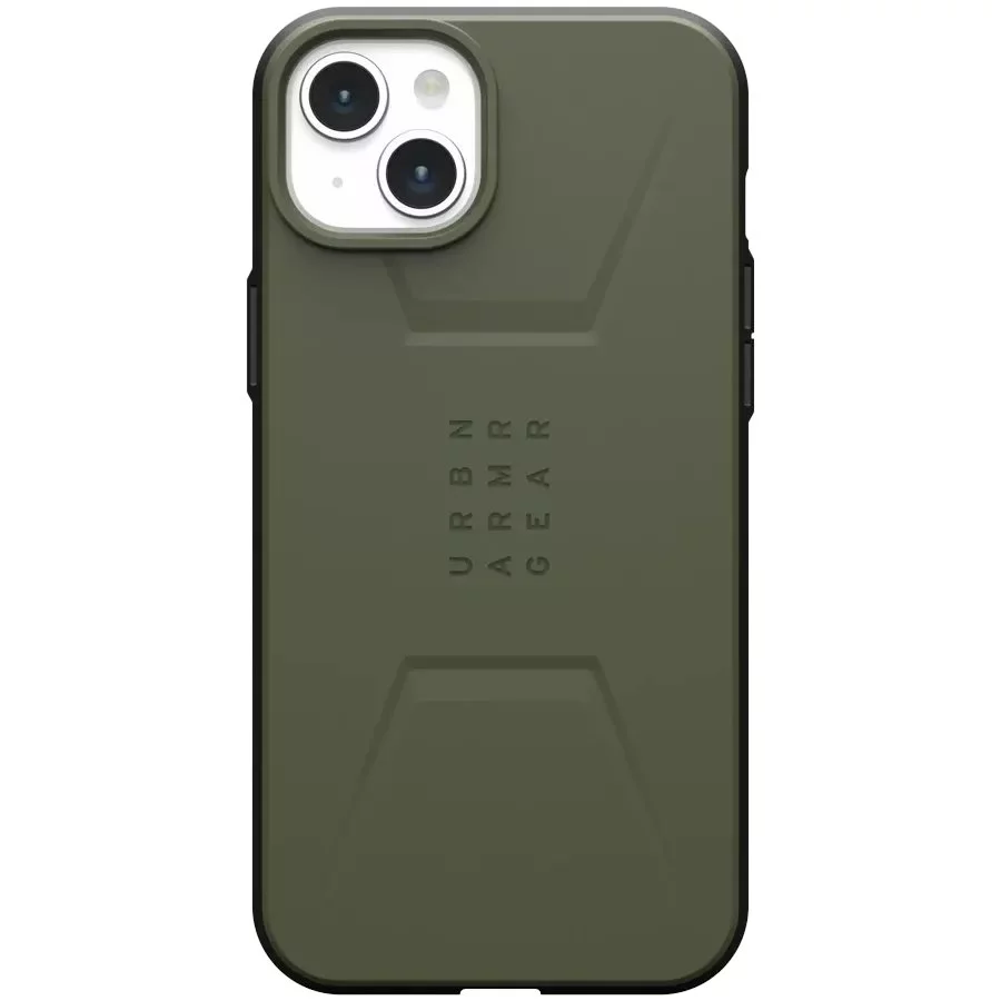 Image Чехол UAG for Apple iPhone 15 Plus Civilian Magsafe Olive Drab