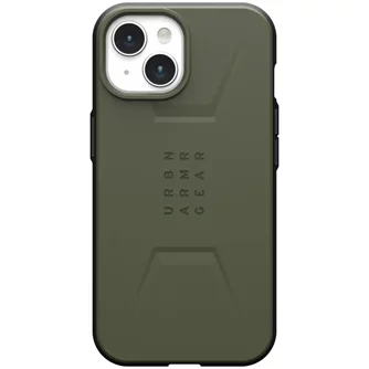 Чехол UAG for Apple iPhone 15 Civilian Magsafe Olive Drab