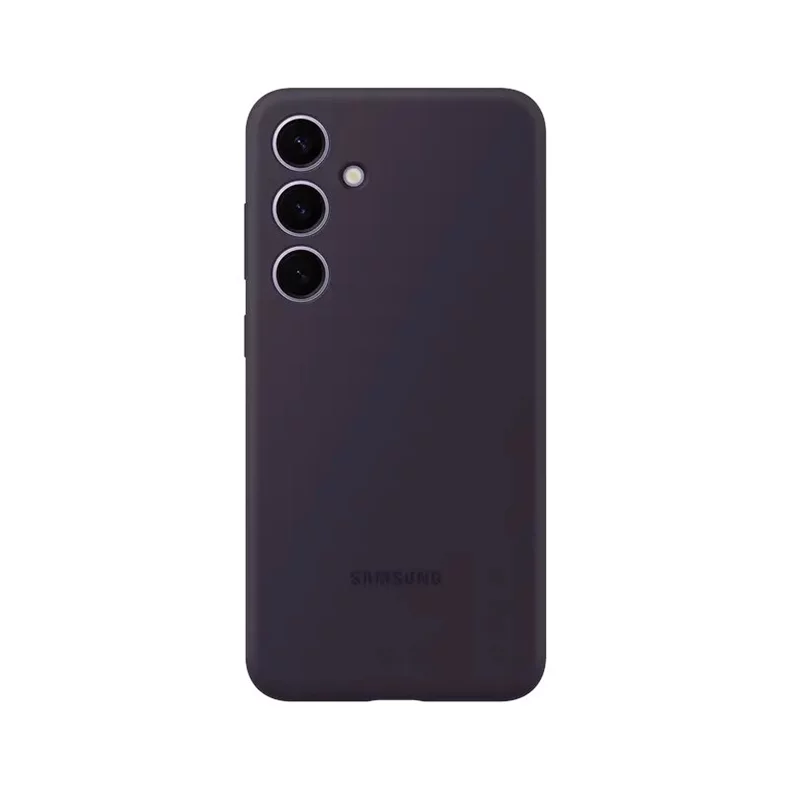 Image Husă Original Samsung Galaxy S24 Plus Silicone Cover Dark Violet