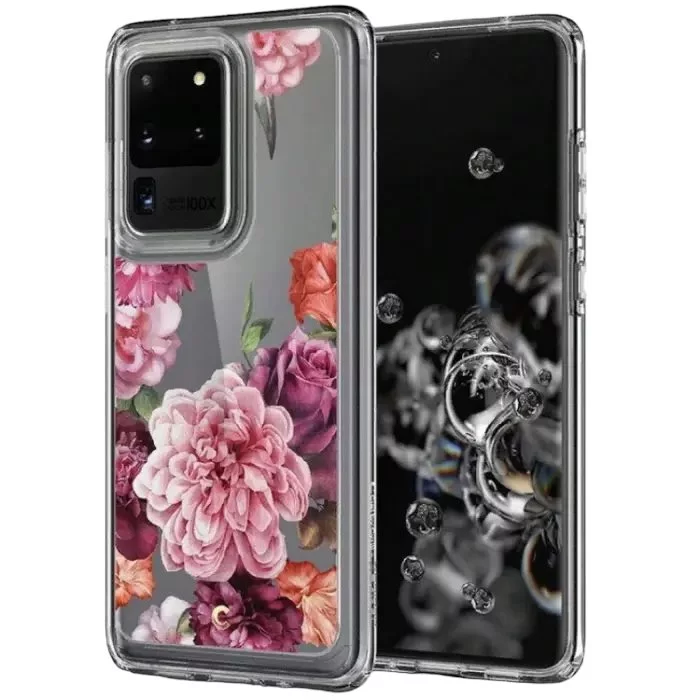 Image Чехол Spigen Ciel for Galaxy S20 Rose Floral
