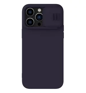 Image Чехол Nillkin iPhone 14 Pro CamShield Silky Midnight Blue