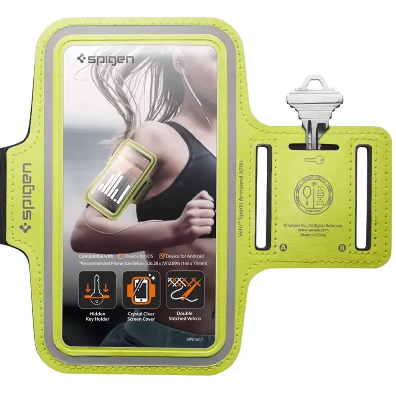 Image Чехол Spigen for Samsung Galaxy A7 A700H Sport Armband Neon