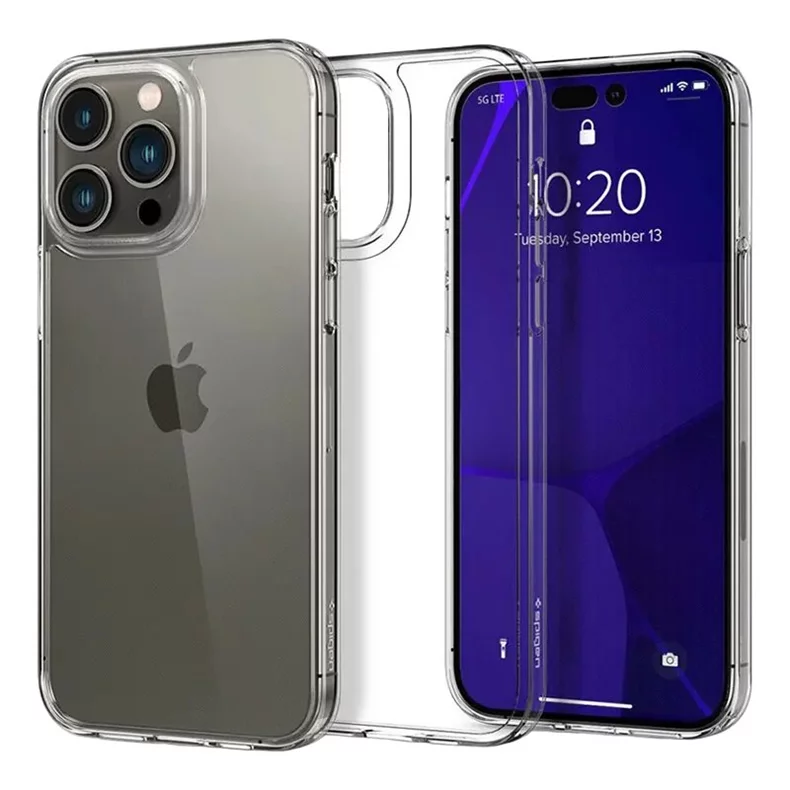 Image Husă Spigen iPhone 14 Pro Airskin Hybrid Crystal Clear