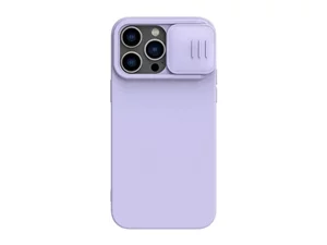 Image Husă Nillkin for Apple iPhone 14 Pro CamShield Silky Silicone Misty Purple