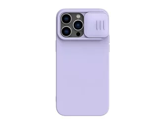 Чехол Nillkin for Apple iPhone 14 Pro CamShield Silky Silicone Misty Purple