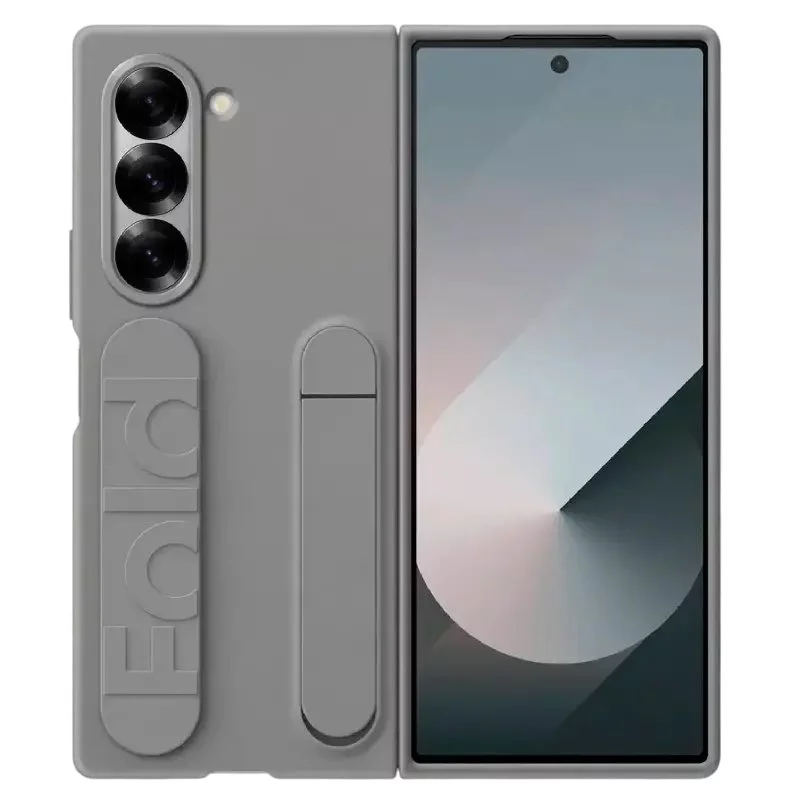 Image Чехол Samsung Silicone cover Galaxy Fold 6 Gray