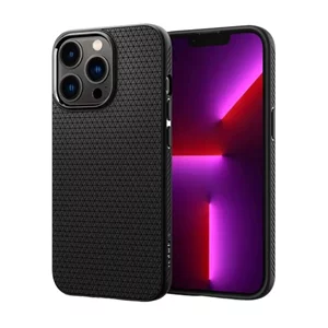 Image Чехол Spigen for iPhone 13 Pro Max Liquid Air Matte Black